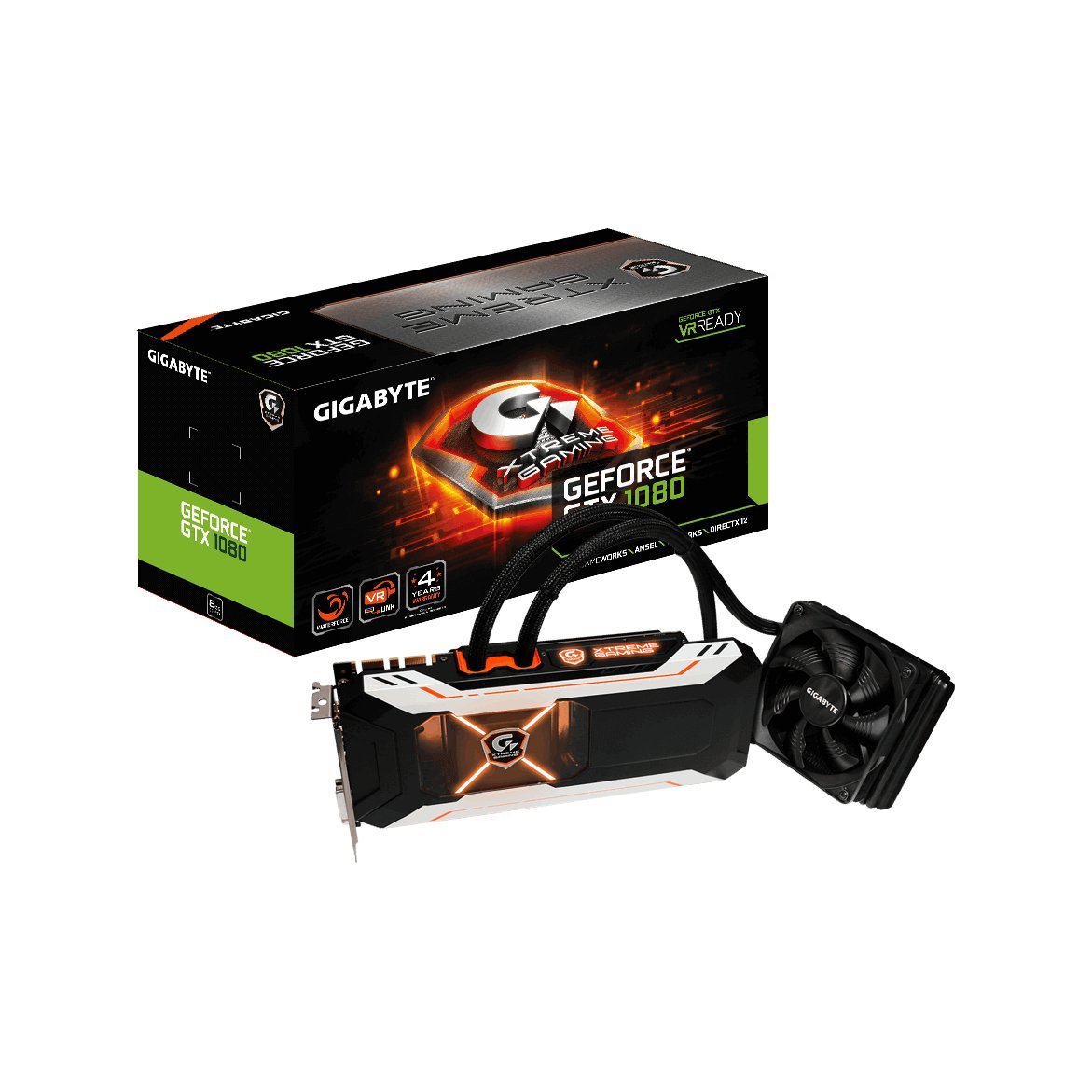 Amazon | GIGABYTE ビデオカード GEFORCE GTX 1080搭載 水冷